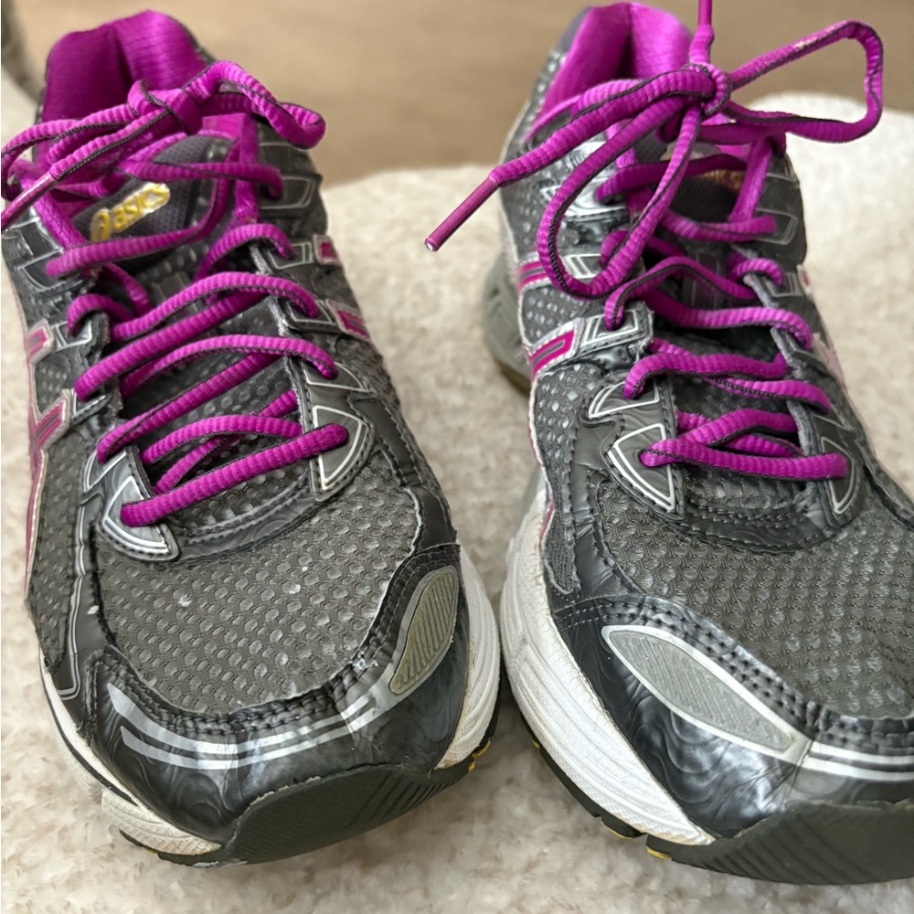 Women’s Asics GT-2170 Gray and Purple Athletic Shoes